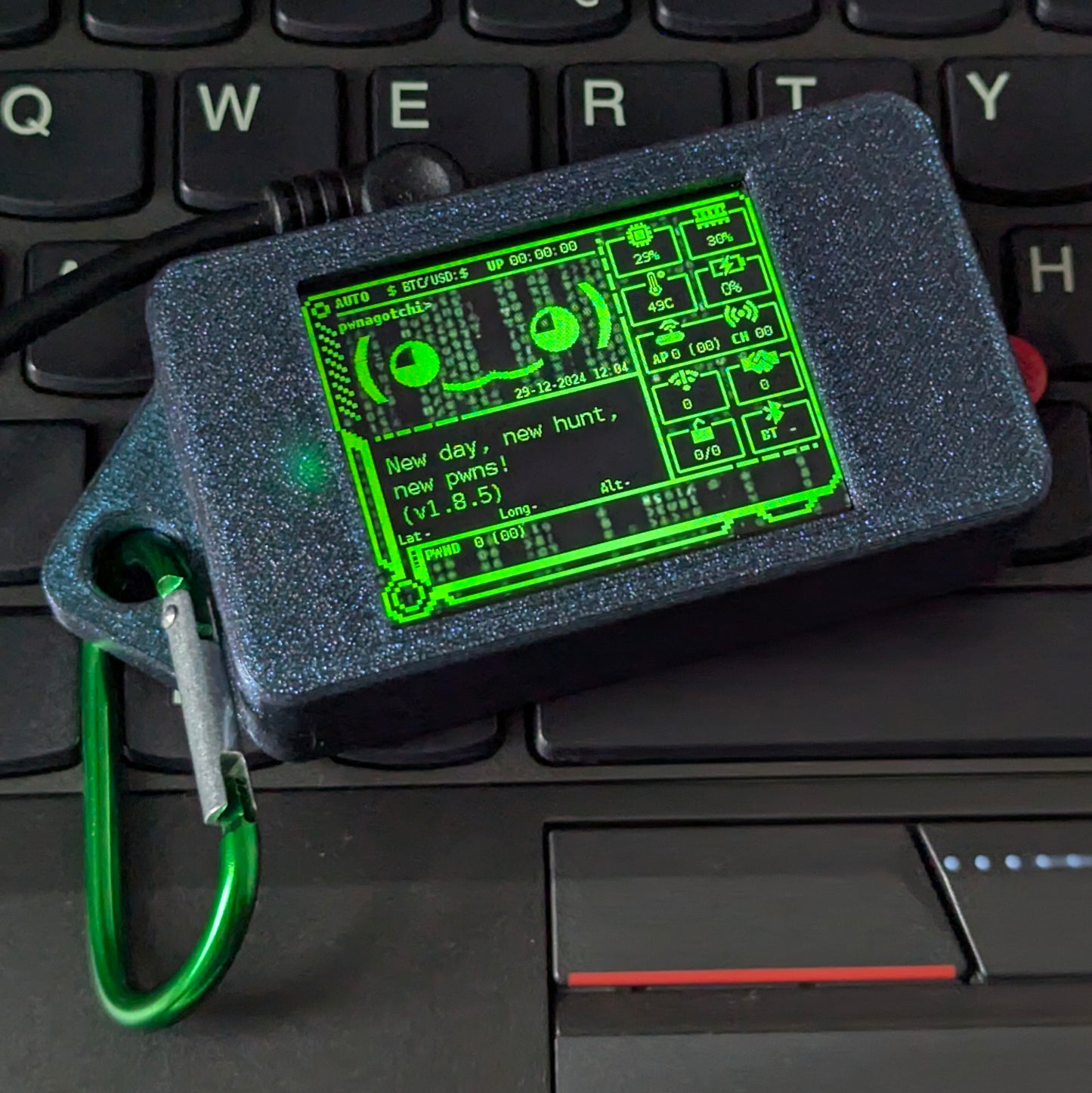 Cyber Pwnagotchi Fancygotchi, Plug and Play