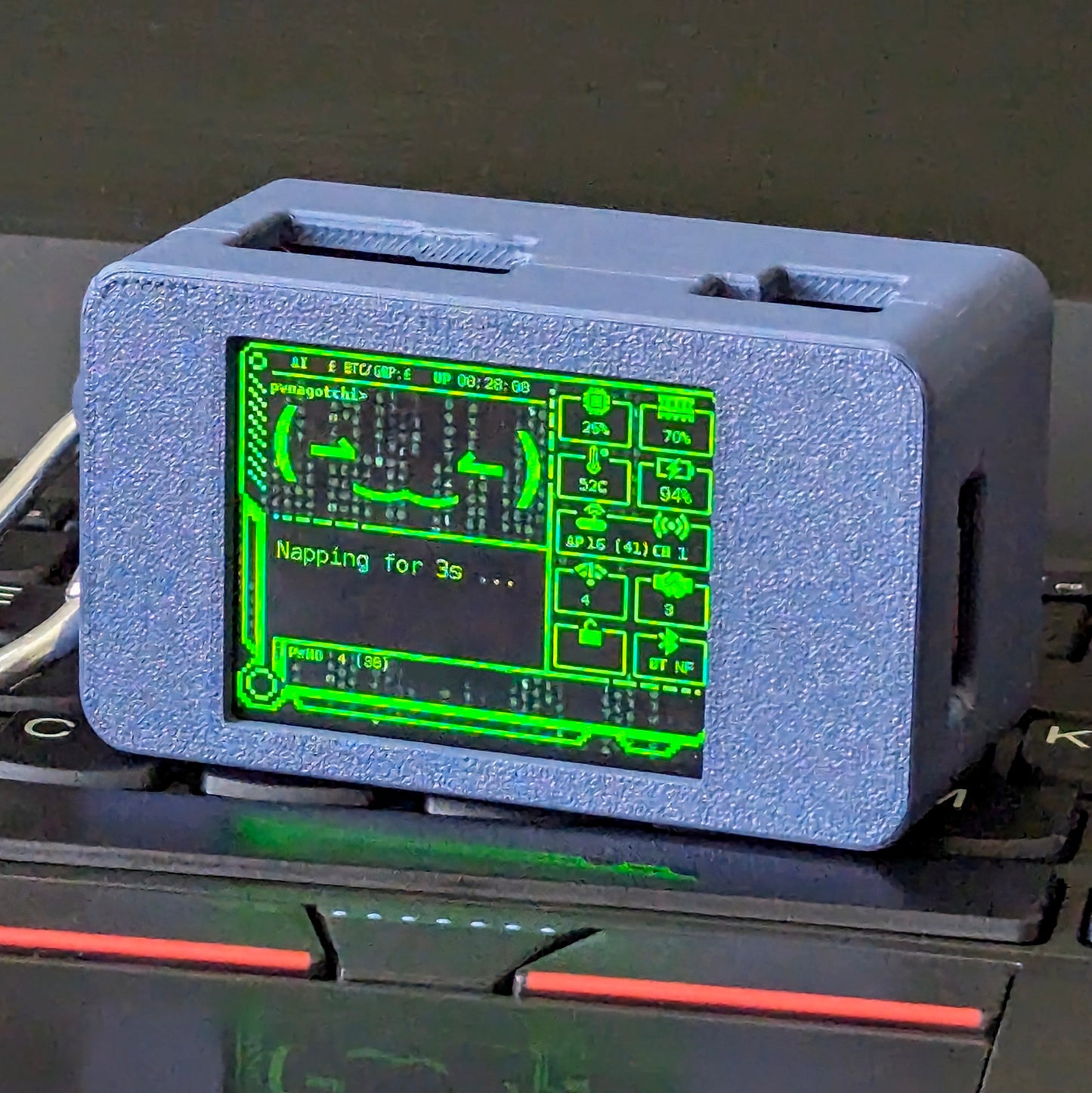 Cyber Pwnagotchi Fancygotchi with Battery