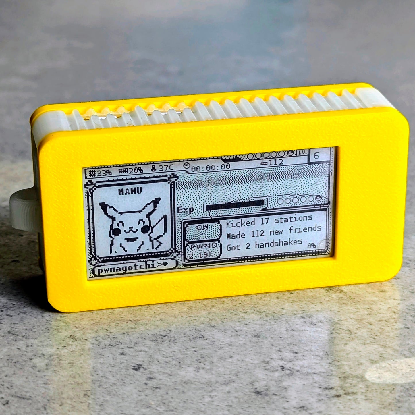 Pwnachu Pwnagotchi Fancygotchi, Plug and Play