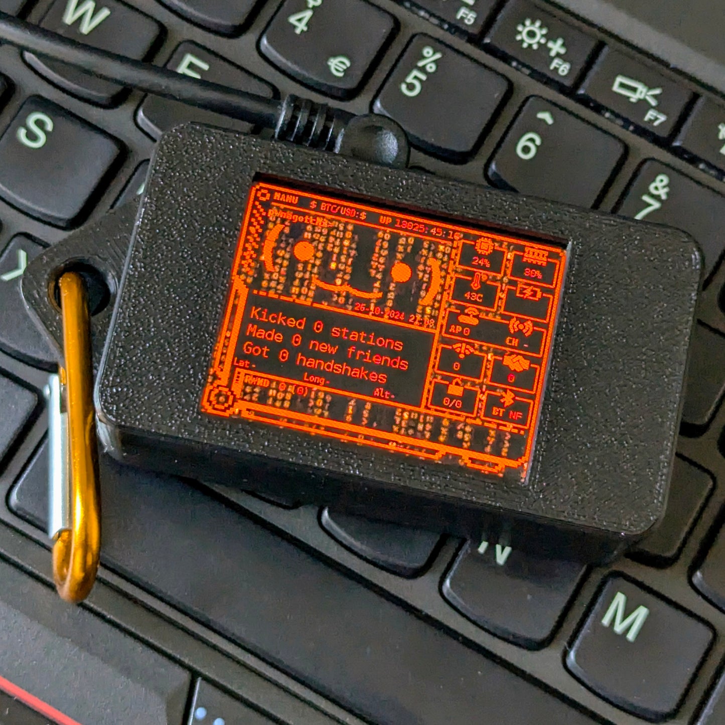 Redrum Cyber Pwnagotchi Fancygotchi, Plug n Play