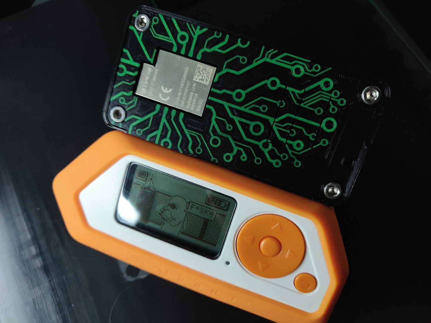 Circuit Board Art Flipper Zero Wifi Devboard Case with Pin Protector
