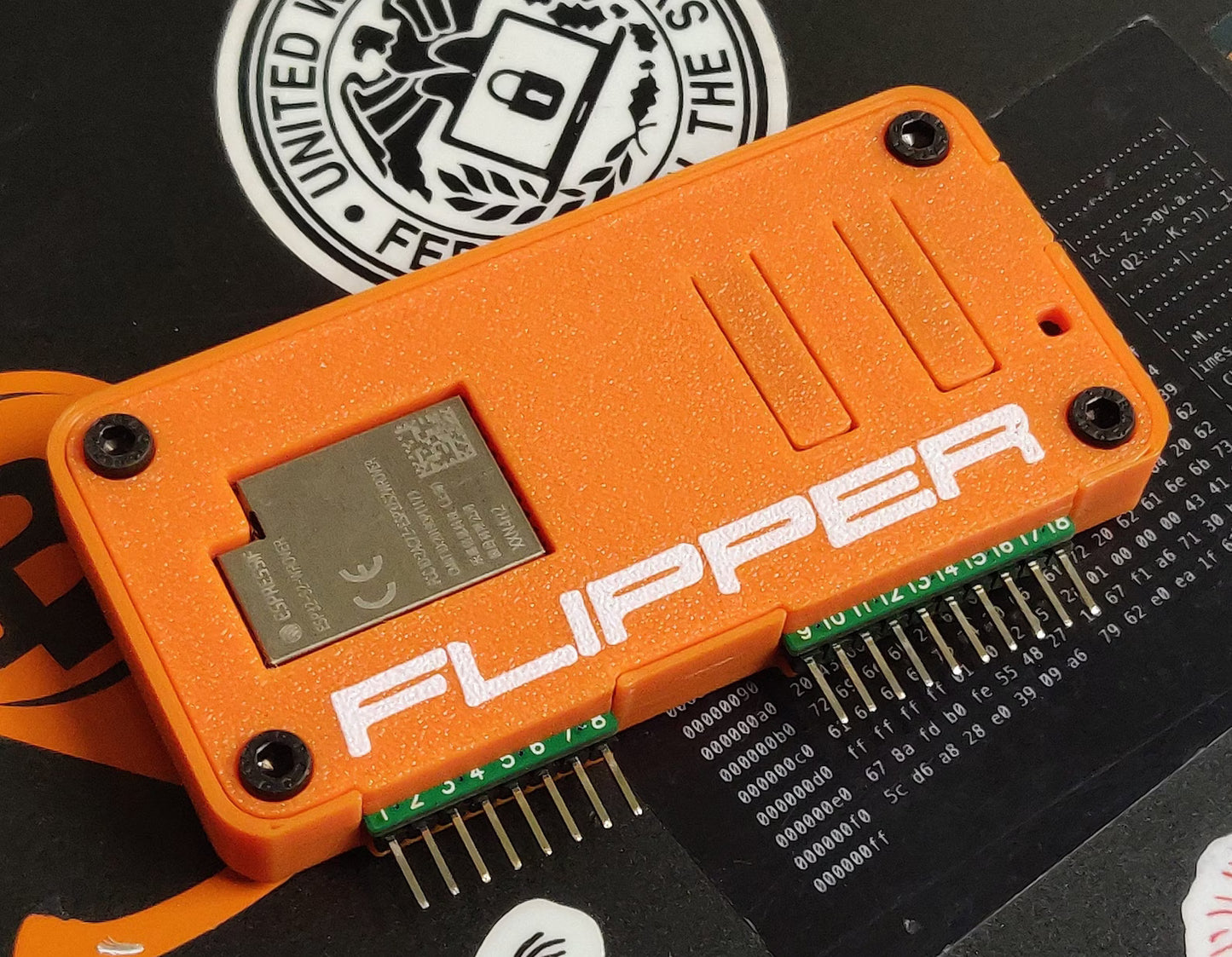 Premium Flipper Zero Wifi Devboard Case, Pin Protector, Hard Case with Screws