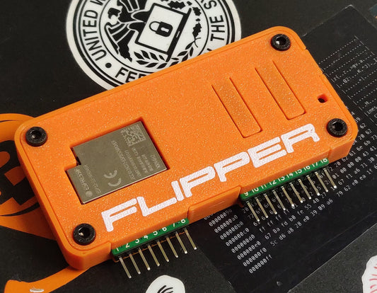 Premium Flipper Zero Wifi Devboard Case, Pin Protector, Hard Case with Screws