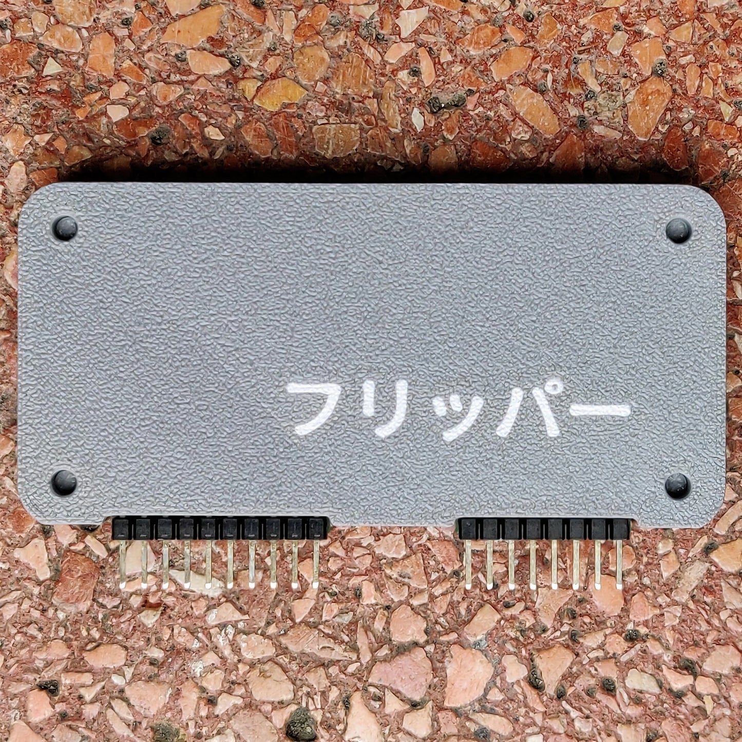 Flipper Zero WiFi DevBoard Case - Minimalist Kanji Design, Pin Protector