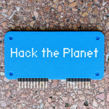 Flipper Zero Wifi Dev Board Case: "Hack the Planet" Minimalist Design Case