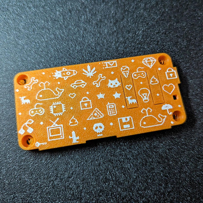 Flipper Zero Pixel Art Wifi Dev Board Case plus Pin Protector
