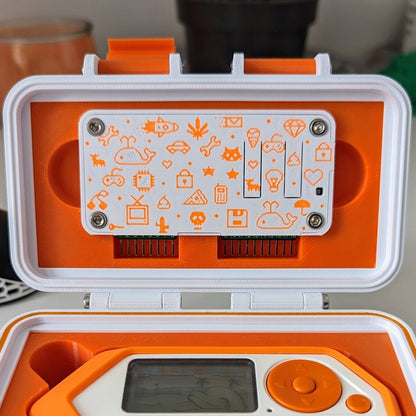 Flipper Zero Pixel Art Wifi Dev Board Case plus Pin Protector