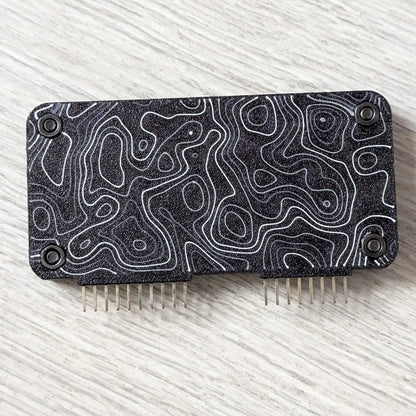 Flipper Zero Custom Topographic Style WiFi Devboard Case with Pin Protector