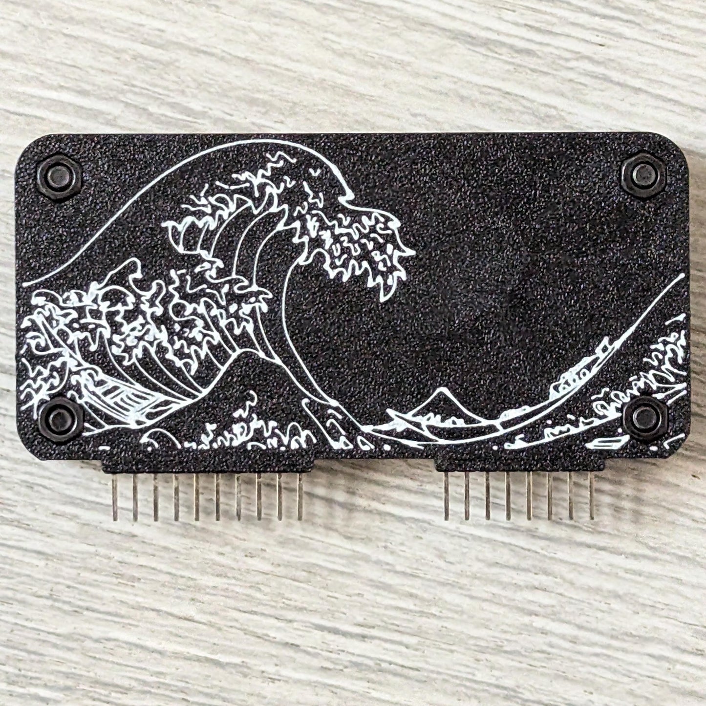 The Great Wave Custom Flipper Zero Wifi Devboard Case with Pin Protector