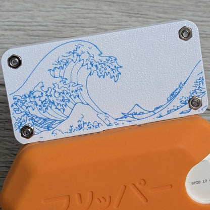 The Great Wave Custom Flipper Zero Wifi Devboard Case with Pin Protector