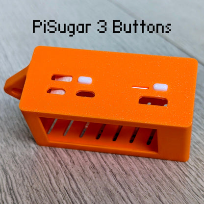 Pwnagotchi Case: PiSugar2/3/S 1200mAh Battery Compatible