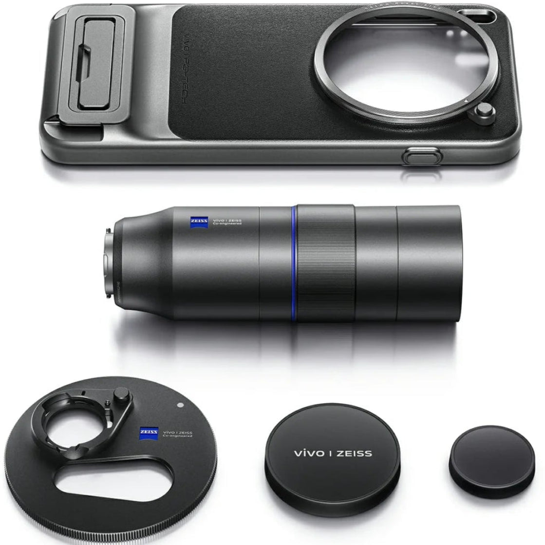 vivo X300 Pro camera lens system on a white background