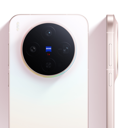 vivo X300 smartphone with camera module and brand logo on a white background